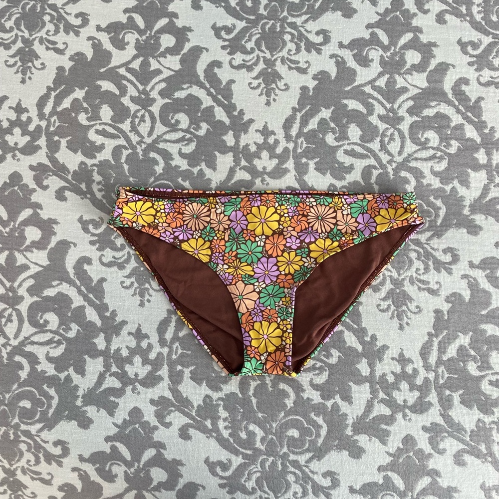 Roxy All About Sol Hipster Bikini Bottom, size large
